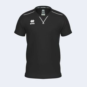 NWT ERREA Men Jersey Everton Maglia Shirt Short Sleeve Black Crew neck S